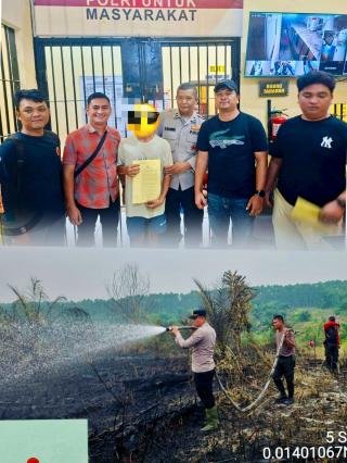 Pemilik Kebun Sawit Ditangkap Polisi, Buka Lahan dengan Cara Membakar 