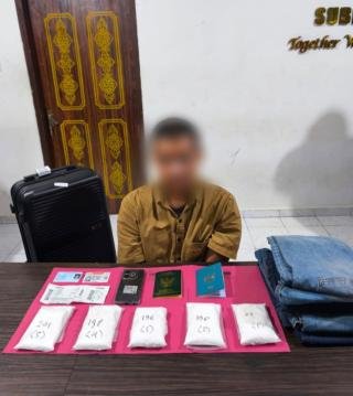 Sembunyikan 1 Kg Sabu di Celana, Warga Asal Aceh Ditangkap di Pekanbaru 