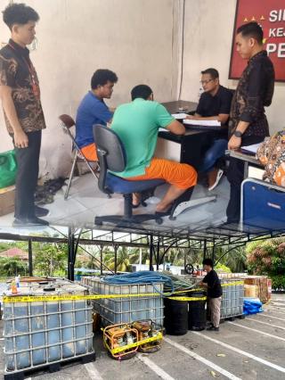 Dua Pimpinan SPBU dan Penampung BBM Subsidi Segera Diadili di PN Pelalawan