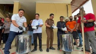 Disita dari Pasutri, 19 Kilo Sabu Direbus dengan Air Mendidih