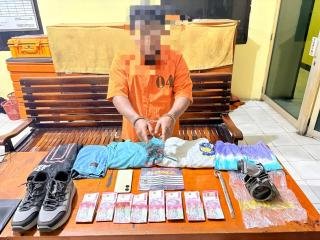 Kurang dari 24 Jam, Pelaku Pencurian di Desa Indra Sakti Ditangkap Polsek Tapung