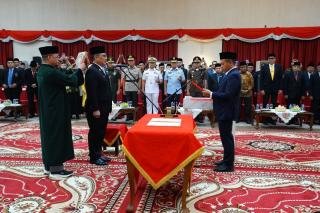 Resmi Jabat Sekdaprov Riau, Syahrial Abdi Tegaskan Komitmen Jalankan Birokrasi yang bersih