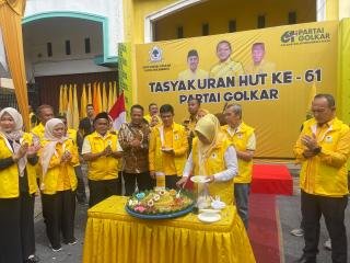 HUT ke-61, Golkar Pekanbaru Rayakan Bersama Ratusan Penyandang Disabilitas