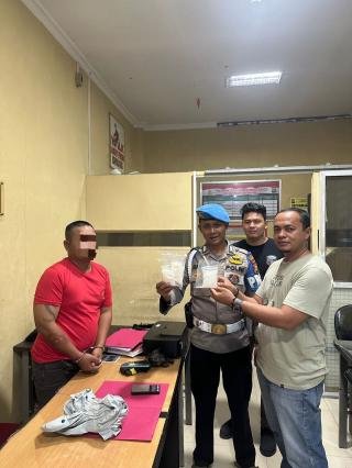 Bandar Sabu Ditangkap di Taman Kota Rokan Hulu