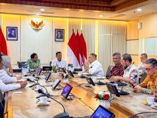 Plt Gubri Bahas Tiga Poin Penting dengan Menhut 