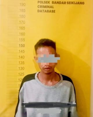 Diburu hingga ke Kebun Sawit, Pencuri Motor Ditangkap