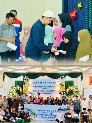 PHR Zona 1 Berbagi Energi Kebaikan di Wilayah Operasi Jelang Idulfitri 1447 H