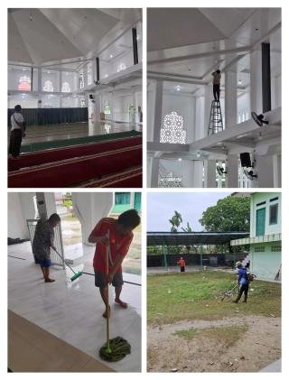 Sambut Ramadan 1447 H dengan Gembira, Jemaah Masjid Aulia Perumahan Kartama Gelar Goro