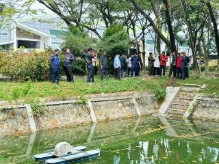 Komisi IV DPRD Pekanbaru Sidak Ecogreen, Diduga Aliran Limbah Cemari Pemukiman Warga