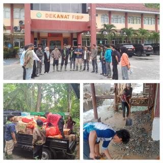 IKA Fisip Unri Kirim Tim Relawan ke Sumbar, Nilai Kemanusiaan Menjadi Landasan Utama