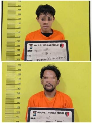 Dua Kurir Narkoba Diciduk Polres Rohul, 60,54 Gram Sabu Disita