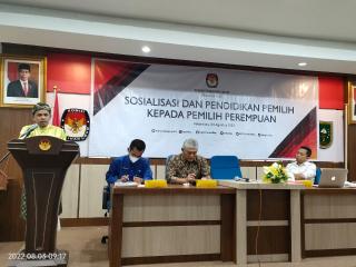 Tingkatkan Partisipasi Pemilih Perempuan, KPU Riau Gelar Sosialisasi 