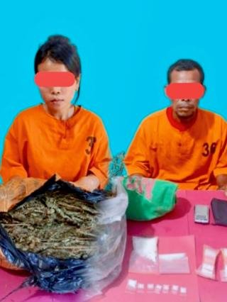 Suami Kabur, Istri Ditangkap Bersama Kurir Jaringan Narkoba Antar Kabupaten 