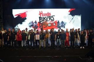 Bikers Pekanbaru Tempuh Ribuan Kilometer untuk Hadiri Honda Bikers Day 2025 