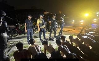 Terjaring Razia Tim Raga, Remaja Nongkrong Larut Malam Disanksi Push Up