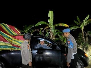 Berikan Kenyamanan Masyarakat saat Berada di Jalanan, Polsek Keritang Giatkan Patroli KRYD