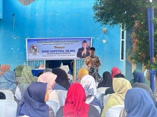 Reses Doni Saputra di Labuh Baru Timur, Warga Pertanyakan Kelanjutan Program UHC dan Zonasi Sekolah