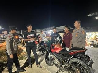Antisipasi Balap Liar, Tawuran dan C3, Polsek Rupat Gencarkan KRYD di Titik-titik Rawan