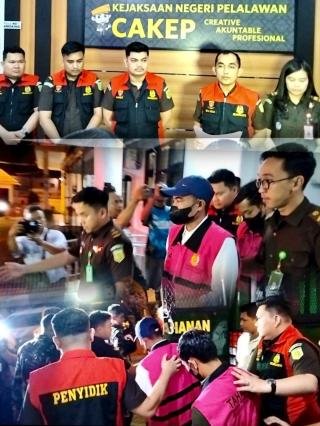 Kejari Pelalawan Tengah Malam Jebloskan Dua Tersangka Baru Korupsi Pupuk Subsidi ke Rutan