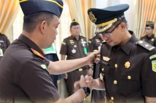 Gantikan Rezi Dharmawan, Afrinaldi Jabat Kasi Pidum Kejari Pelalawan 