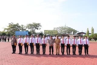 10 Personel Polres Rohil Ungkap Penyelundupan Narkoba 79 Kg Diganjar Penghargaan Khusus