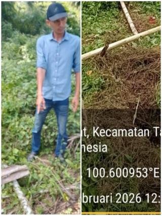 PT SSM Pasang Pipa di Lahan Milik Warga Koto Tandun Tanpa Izin