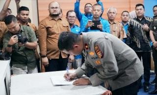 Wakapolres Rohul Dukung Penerimaan Siswa Baru yang Transparan dan Akuntabel