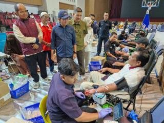 KDD Riau Komplek Kumpulkan 35.515 Kantong Darah dalam 75 Kali Aksi Donor 