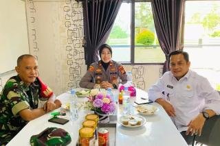 Cooling System, Kapolsek Kampar Adakan Pertemuan Bersama Upika Kecamatan Kampar