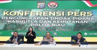 Polda Tetapkan 40 Tersangka dari 904 Hektare Lahan Terbakar yang Tersebar di Riau
