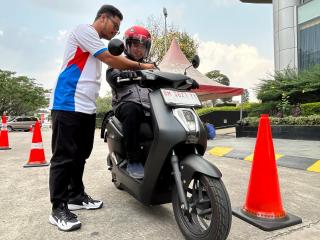 Sepeda Motor Listrik Honda Resmi Mengaspal di Pekanbaru 