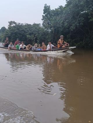 Banyak Ikan Mati dan Membusuk di Sungai Tapung, Kapolsek Langsung Turun ke TKP