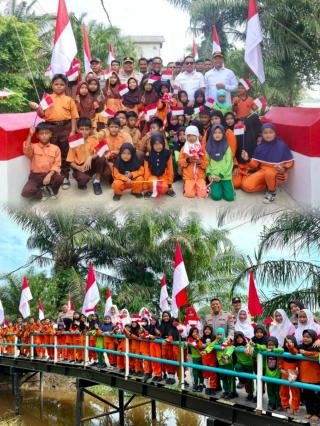 Senyum Bahagia Buka Akses Pendidikan dan Ekonomi Warga Rangsang, Jembatan MP Diresmikan 