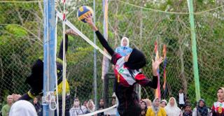 Turnamen Volley Sungai Batang Kelar, Tim Putri Tuan Rumah Juara Satu 