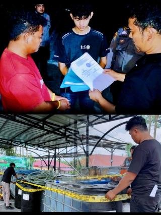 Dua Pimpinan SPBU Ditangkap Polres Pelalawan karena Penyelewengan BBM