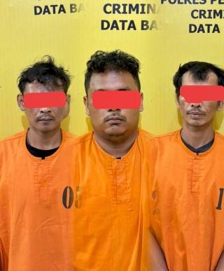 Tiga Pembobol Karaoke KOK Ditangkap Polres Pelalawan