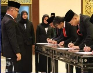 Veazanol Kosuma Dilantik sebagai Anggota MPDN Rohul