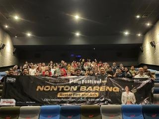 Nobar Hepi Hadir di Pekanbaru, Pelanggan Prestige Telkomsel Nonton Gratis Cukup Tukar Poin