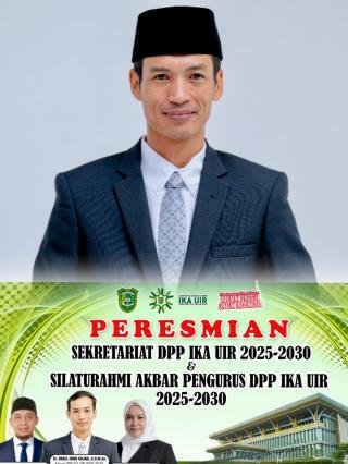 Sekretariat IKA UIR Segera Diresmikan, Jadikan Rumah Singgah Bagi Alumni