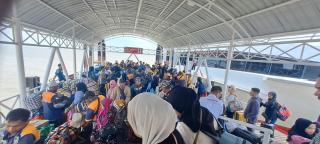 Tujuan Indonesia-Malaysia Selama Idul Fitri 1445 H, 3.763 Orang Lewati Pelabuhan Dumai