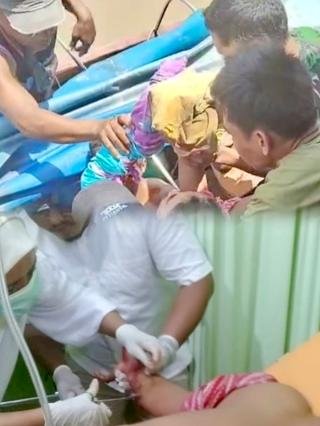 Bersihkan Pompong, Petani Diterkam Buaya