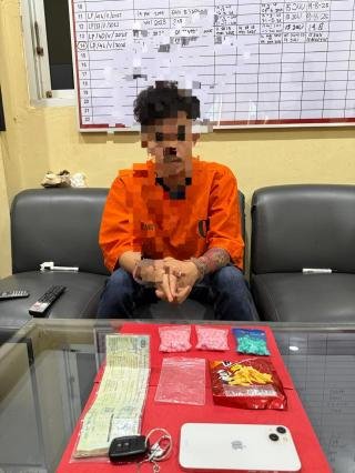 Satnarkoba Polres Dumai Ciduk Pengedar Ekstasi di Pintu Tol
