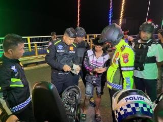 Beri Rasa Aman, Tim Sigap 110 dan Raga Polres Inhu Gencarkan Patroli Malam 