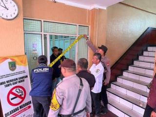 Usai PUTR, Polda Riau Kini Geledah Kantor BPKAD Rohil