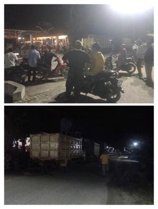 Warga Kuntu Setop dan Paksa Truk Pengangkut Sirtu Bongkar Muatan, Minta Galian C Dihentikan