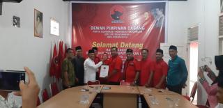 Hafizt Sukri Mendaftar ke PDIP Rohul