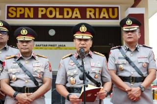 Kapolda Riau Utus Wakapolda Pimpin Opsus PETI Mandiri Kewilayahan di Kuansing