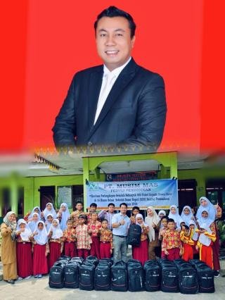 Ketua Komisi II DPRD Pelalawan Apresiasi Bantuan Pendidikan PT Musim Mas