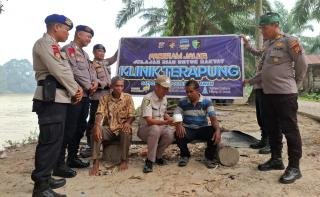 Polres Pelalawan Sentuh Kebutuhan Masyarakat Pesisir Lewat 
