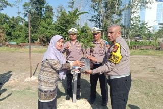 Ditlantas Kampanyekan Keselamatan Lalu Lintas dan Kepedulian Lingkungan kepada Generasi Muda